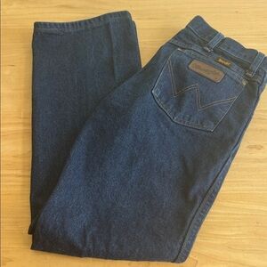 Wrangler Men's Dark Blue Slim Jeans 30x29